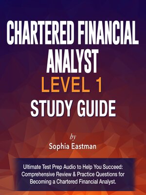 cover image of CFA Level 1 Study Guide